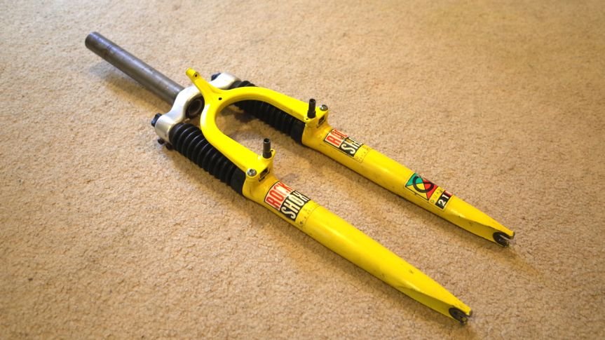 Cómo saber de qué año es mi Rock Shox 2 Horquilla de bicicleta Rock Shox antigua