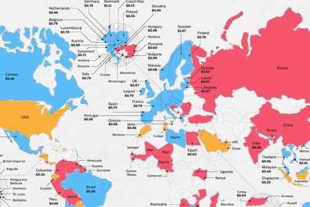Comparación de precios de Spotify a nivel mundial