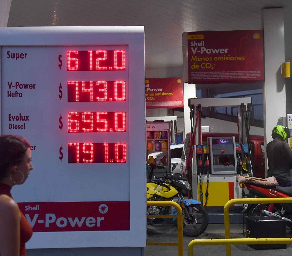 Comparativa de precios entre nafta YPF y Shell