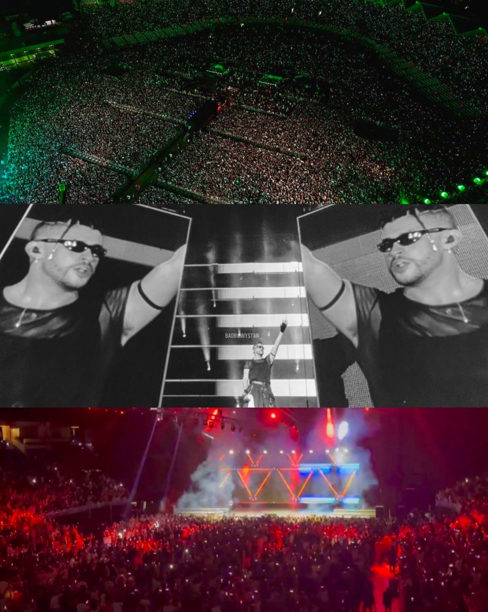 Cuándo viene Bad Bunny a Argentina 2024 2 Concierto de Bad Bunny en estadio lleno