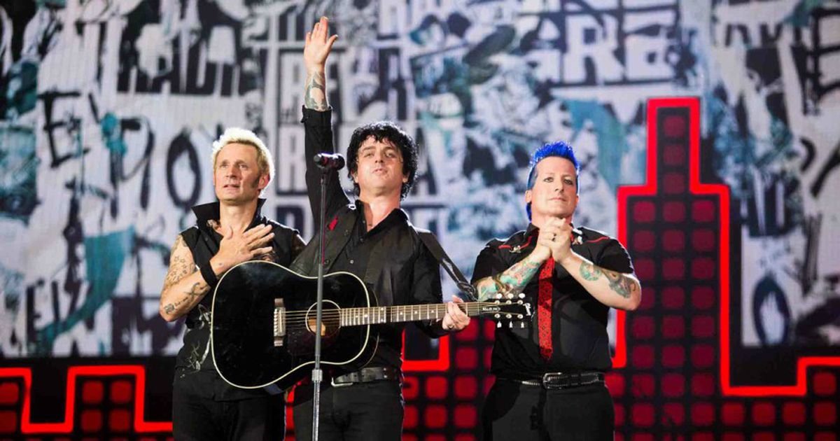 Fanáticos argentinos emocionados en concierto de Green Day