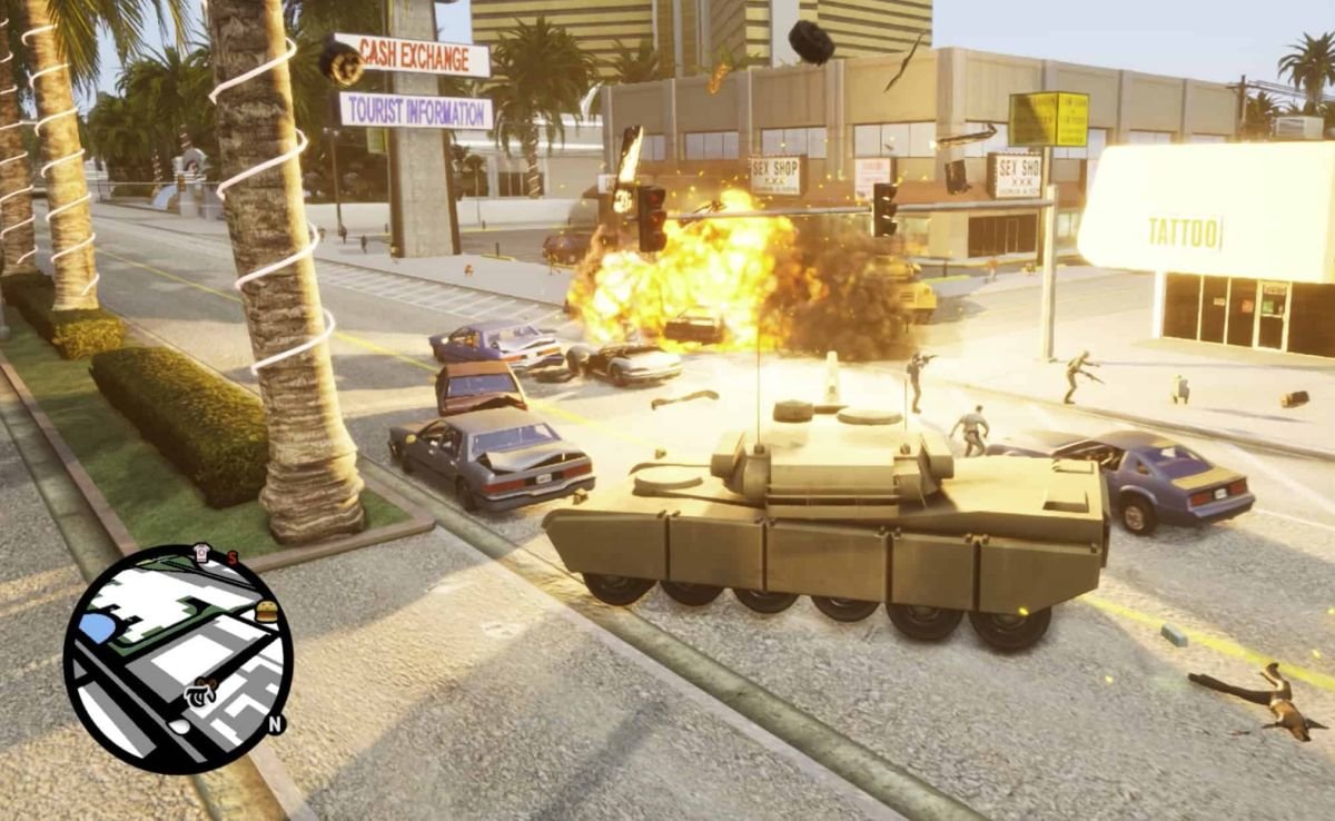 Cómo activar el modo caos en GTA San Andreas para divertirte más 1 como activar el modo caos en gta san andreas para divertirte mas