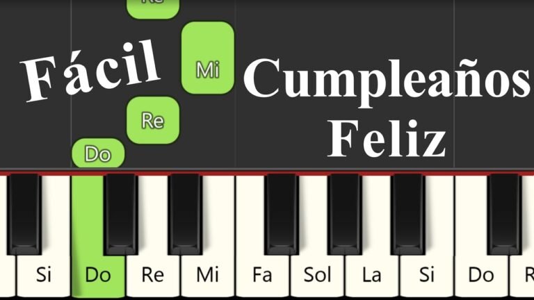 Cómo aprender a tocar "Feliz Cumpleaños" en piano fácilmente 7 Cómo aprender a tocar «Feliz Cumpleaños» en piano fácilmente