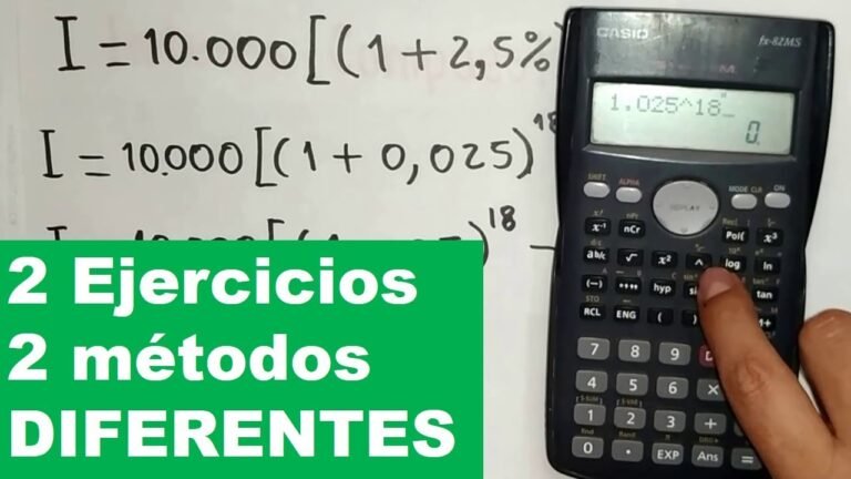 Cómo calcular el interés compuesto mensual con una calculadora 7 Cómo calcular el interés compuesto mensual con una calculadora