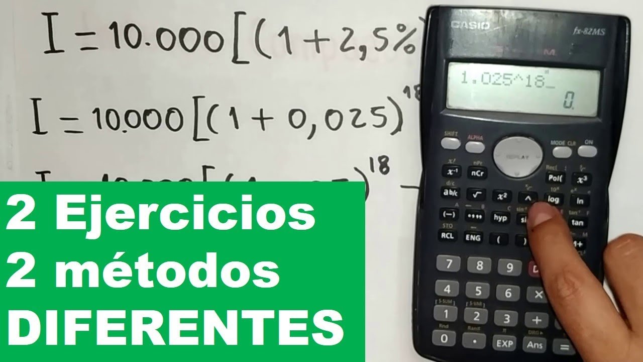 Cómo calcular el interés compuesto mensual con una calculadora 1 como calcular el interes compuesto mensual con una calculadora