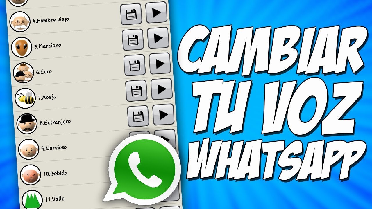 como cambiar la voz en whatsapp para tus audios de forma facil