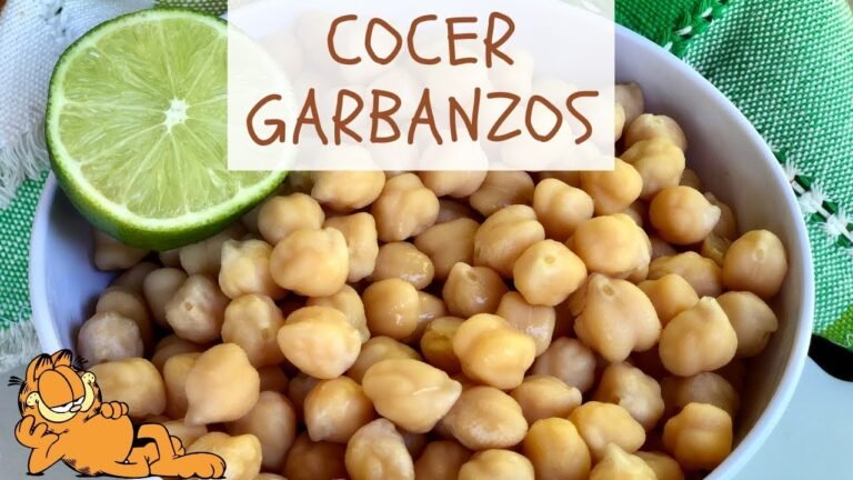 Cómo cocer garbanzos rápidamente sin perder sabor 7 Cómo cocer garbanzos rápidamente sin perder sabor