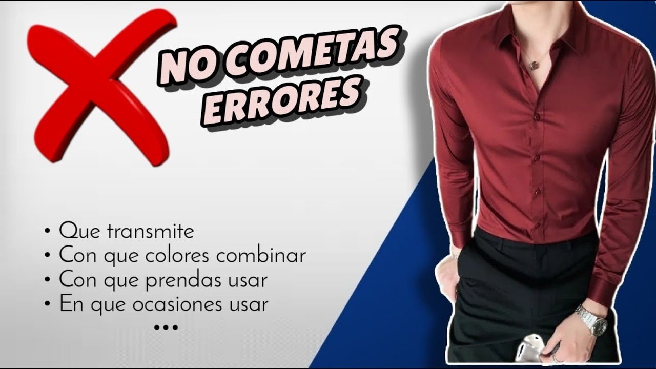 como combinar una camisa color vino tinto para diferentes ocasiones