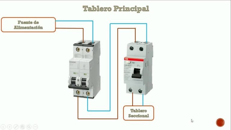 Cómo conectar un disyuntor y una térmica correctamente 5 Cómo conectar un disyuntor y una térmica correctamente