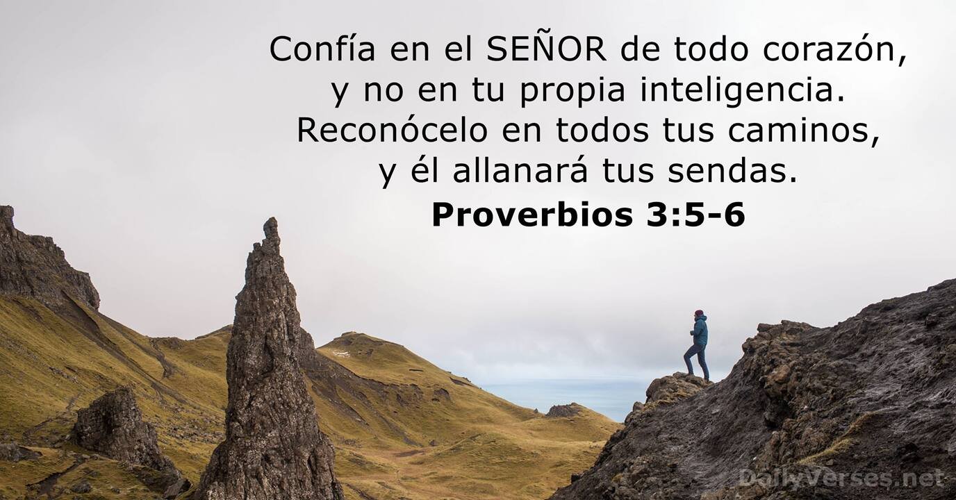 como confiar en el senor con todo tu corazon segun la biblia