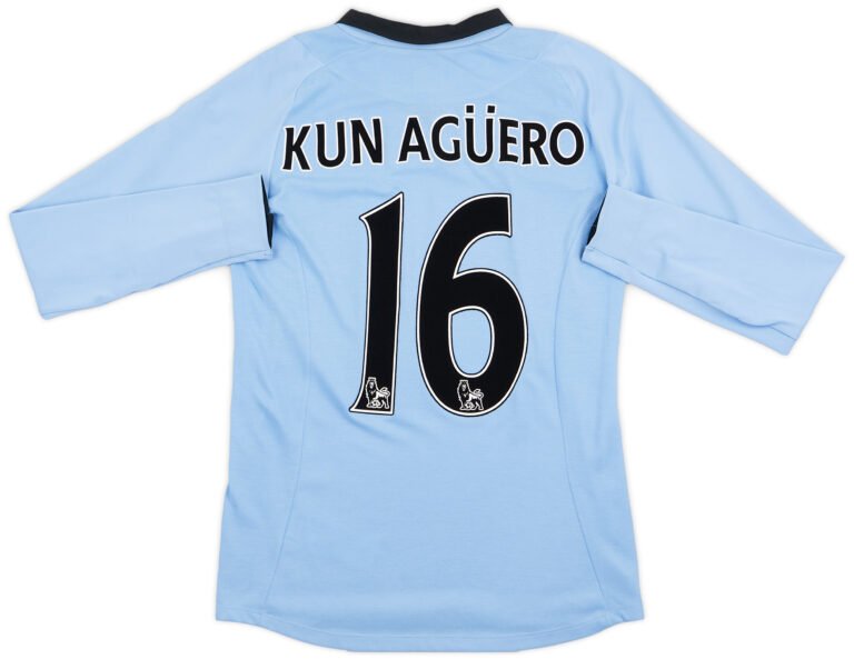 Cómo conseguir una camiseta de Kun Agüero del Manchester City