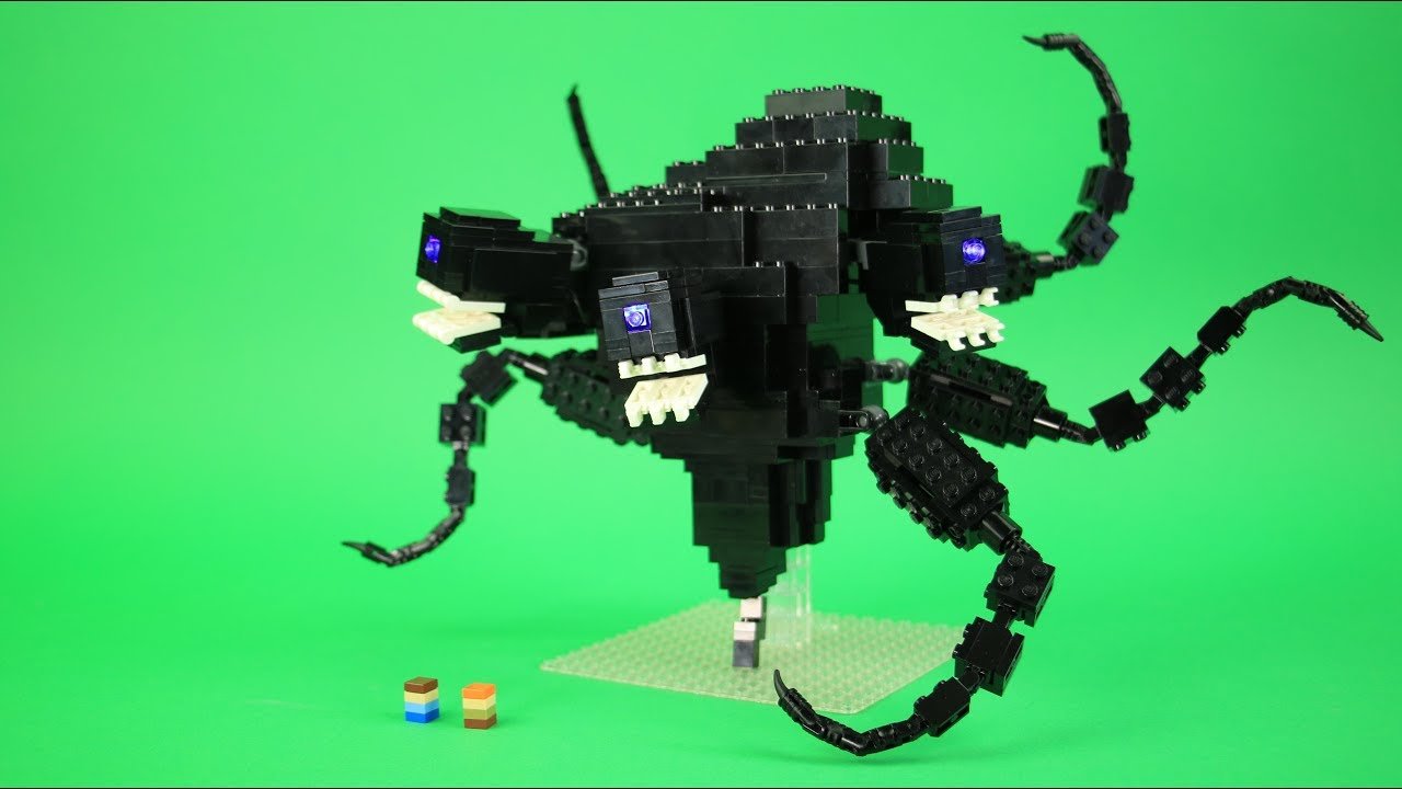Cómo construir el Wither Storm en Lego Minecraft fácilmente 1 como construir el wither storm en lego minecraft facilmente