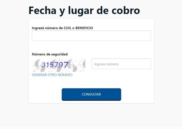 Cómo consultar fecha y lugar de cobro en Mi ANSES 5 Cómo consultar fecha y lugar de cobro en Mi ANSES