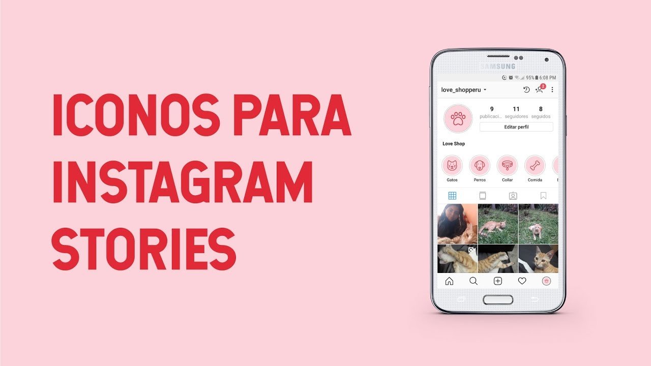 como crear destacados en instagram con iconos atractivos