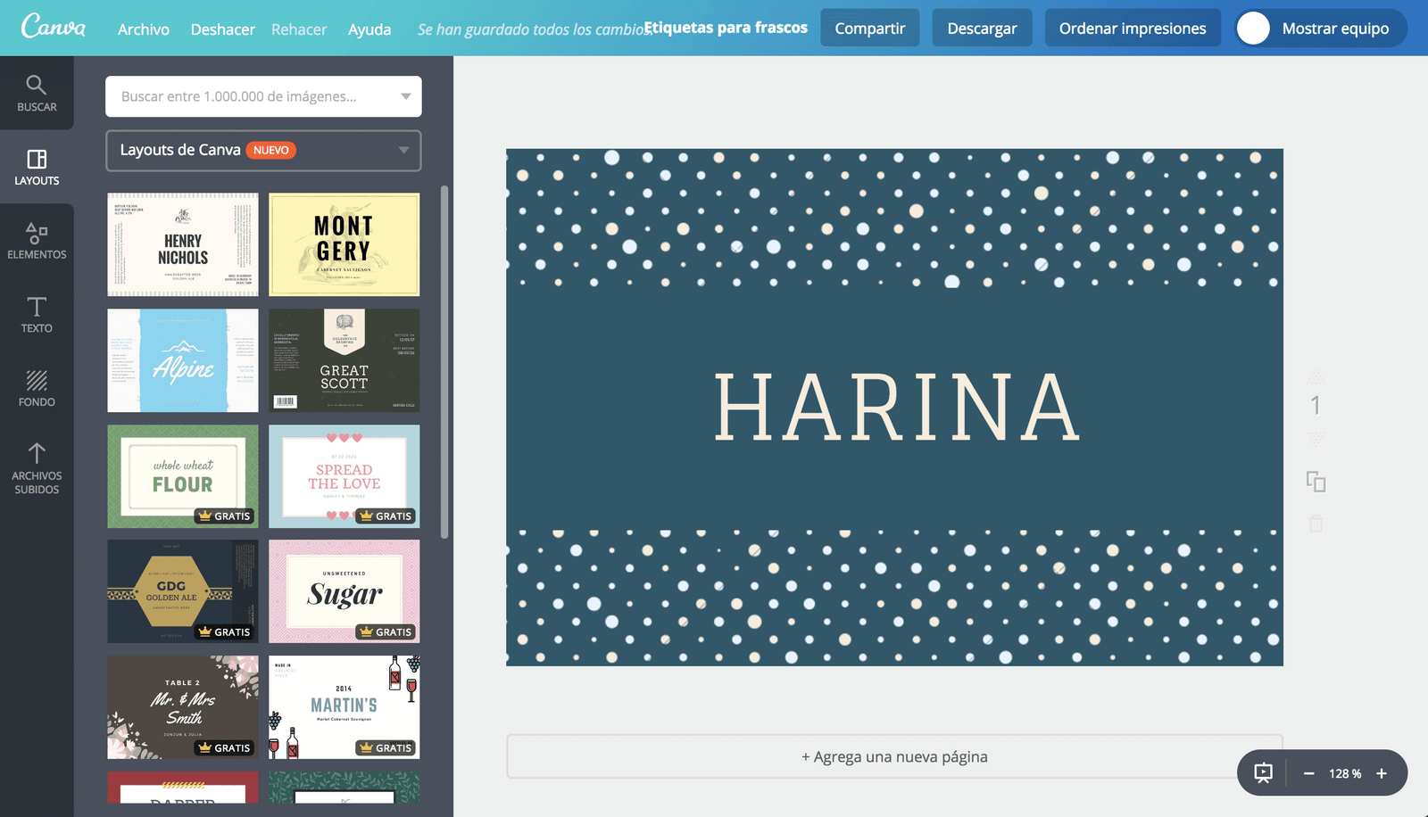 como crear etiquetas personalizadas para frascos en formato png