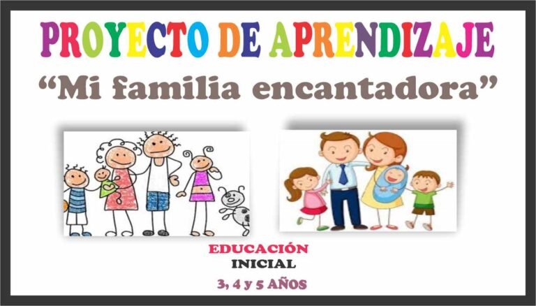Cómo desarrollar un proyecto sobre mi familia para nivel inicial 5 Cómo desarrollar un proyecto sobre mi familia para nivel inicial
