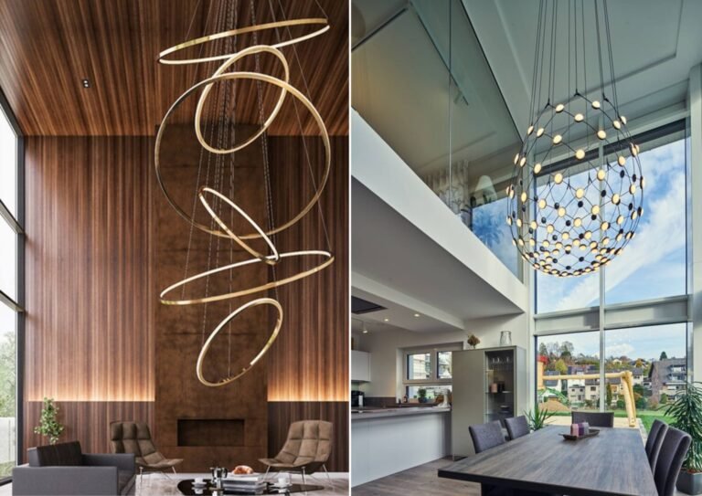 Cómo elegir lámparas colgantes para techos de doble altura 3 Cómo elegir lámparas colgantes para techos de doble altura