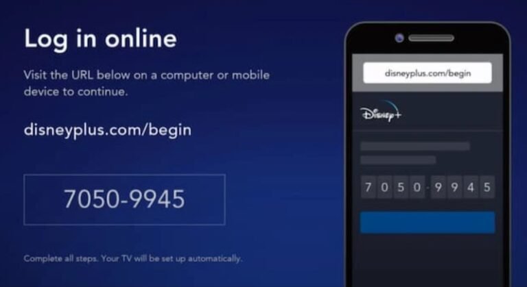 Cómo ingresar un código en Disney Plus desde disneyplus.com/begin
