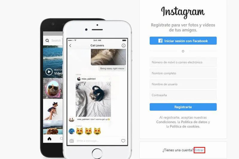Cómo iniciar sesión en Instagram desde la web fácilmente 1 como iniciar sesion en instagram desde la web facilmente