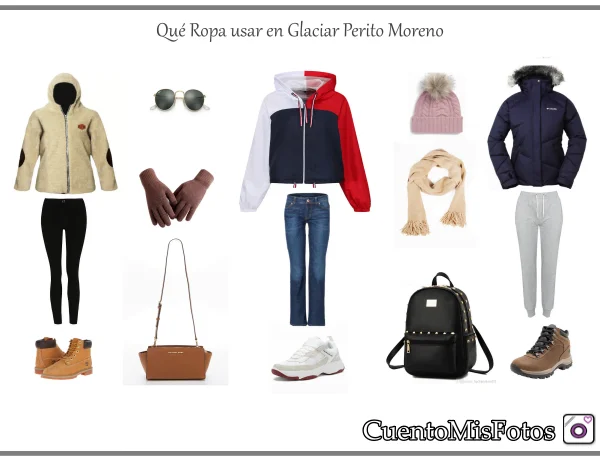 Cómo ir vestida al Glaciar Perito Moreno