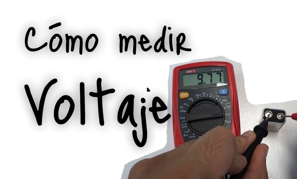 Cómo medir la tensión eléctrica con un tester paso a paso 1 como medir la tension electrica con un tester paso a paso