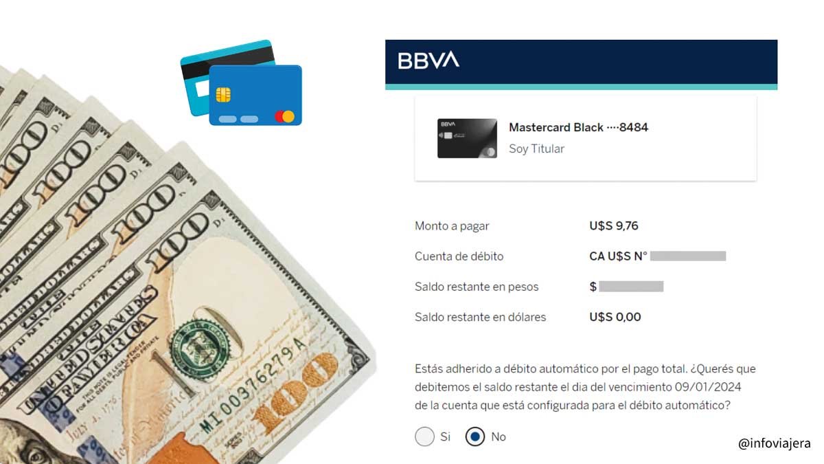 como pagar en dolares con tu tarjeta de credito mastercard en argentina