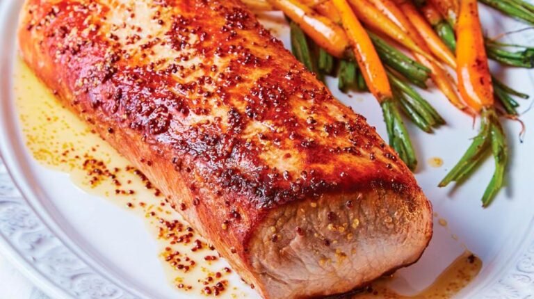 Cómo preparar un delicioso lomo de cerdo a la mostaza al horno 3 Cómo preparar un delicioso lomo de cerdo a la mostaza al horno