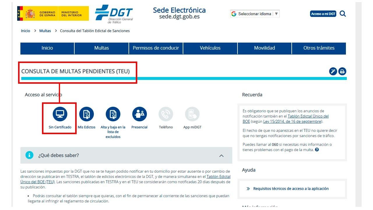 como puedo averiguar si tengo multas de transito pendientes
