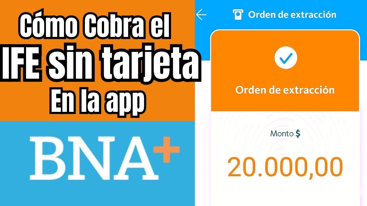 como puedo cobrar el ife sin tener una tarjeta bancaria
