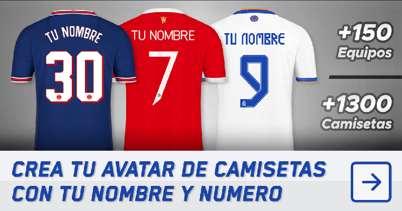Cómo puedo crear mi propia camiseta de fútbol con nombre y número 1 como puedo crear mi propia camiseta de futbol con nombre y numero