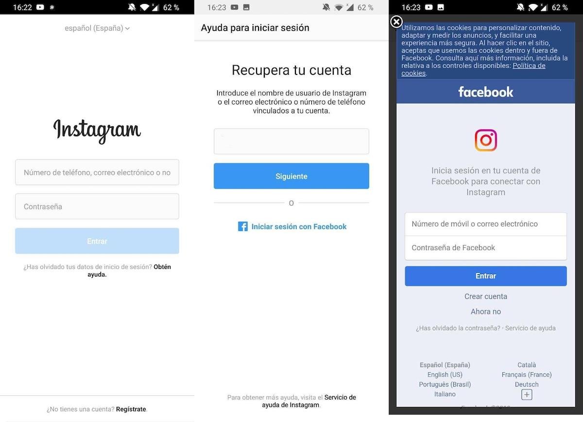 Cómo puedo iniciar sesión en Instagram sin usar Facebook 1 como puedo iniciar sesion en instagram sin usar facebook