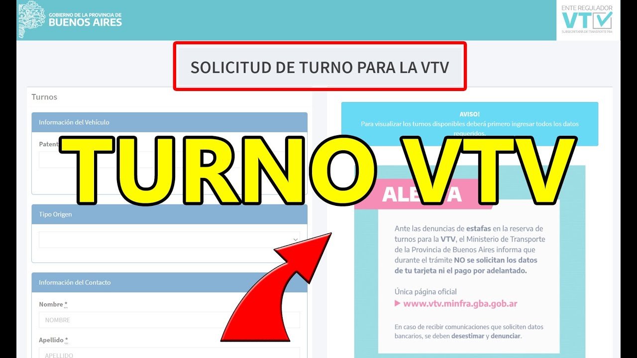 como puedo obtener el telefono para pedir turno vtv en caba