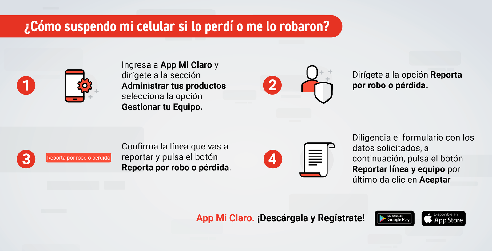 como puedo rastrear mi celular claro si me lo robaron