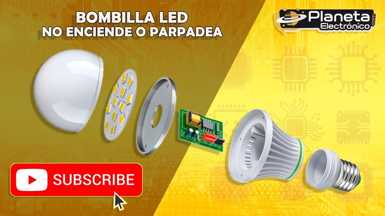 como puedo reparar lamparas led que no encienden