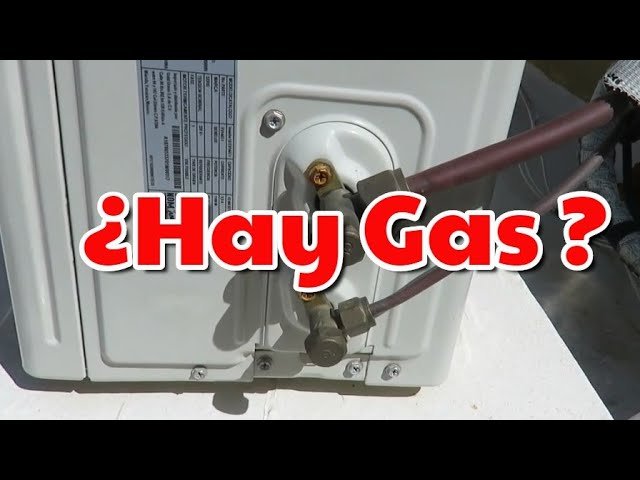Cómo puedo saber si mi aire acondicionado necesita gas
