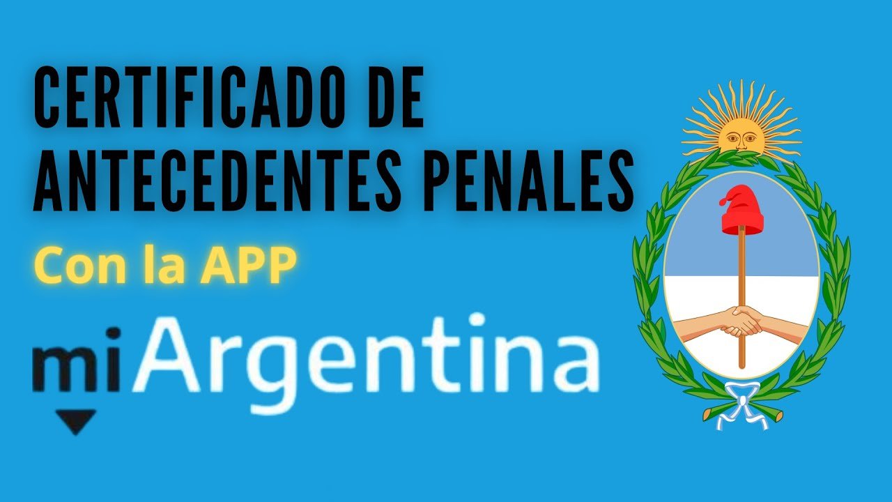 como puedo sacar mis antecedentes penales nacionales en argentina