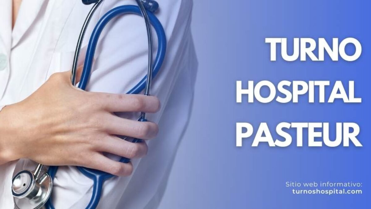 como puedo sacar turnos por telefono en el hospital luis pasteur