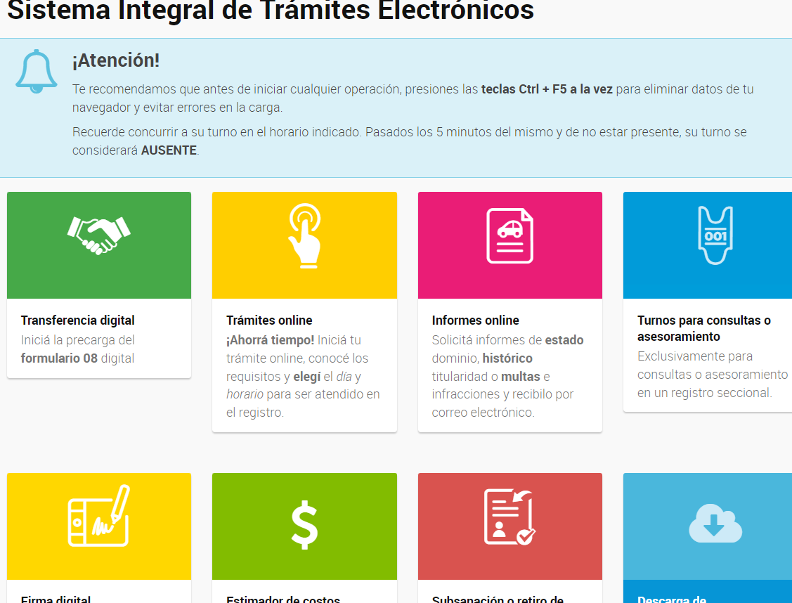 como sacar turno registro automotor la matanza