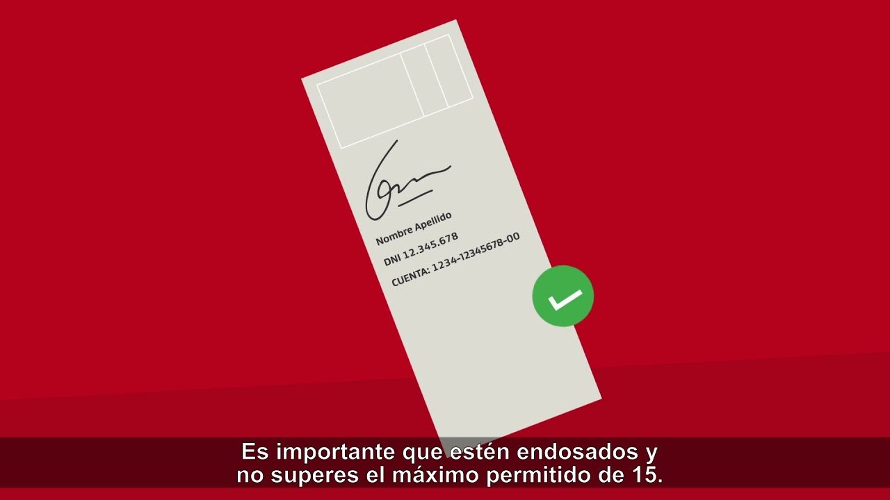Cómo se endosa un cheque para depositar en un cajero automático en Argentina 1 como se endosa un cheque para depositar en un cajero automatico en argentina