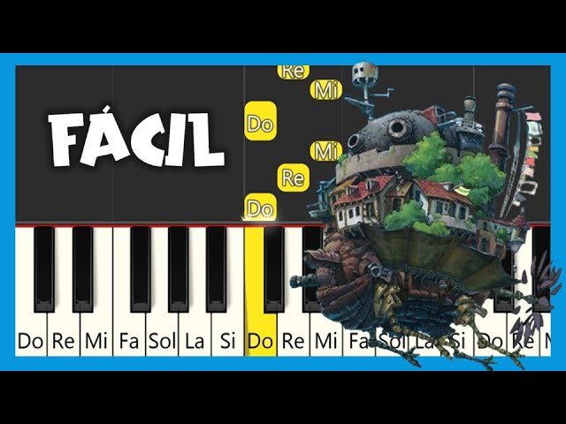 Cómo tocar "Merry Go Round of Life" en piano de manera fácil 6 Cómo tocar «Merry Go Round of Life» en piano de manera fácil