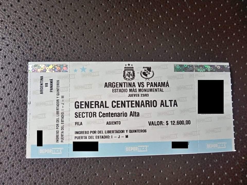 Cuál es el valor de las entradas para Argentina vs Panamá 1 cual es el valor de las entradas para argentina vs panama
