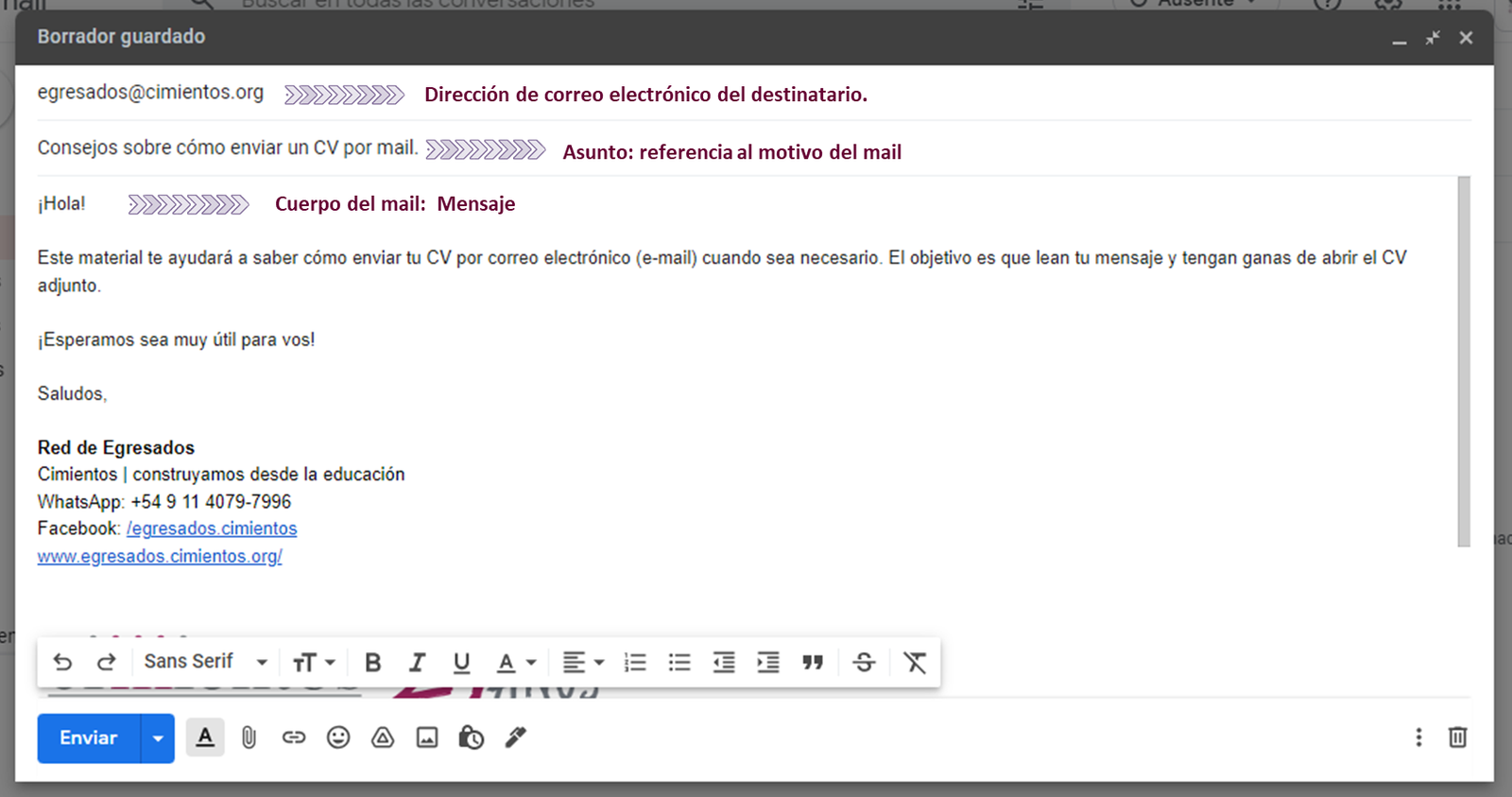 cuales son los emails de empresas para enviar tu cv en argentina