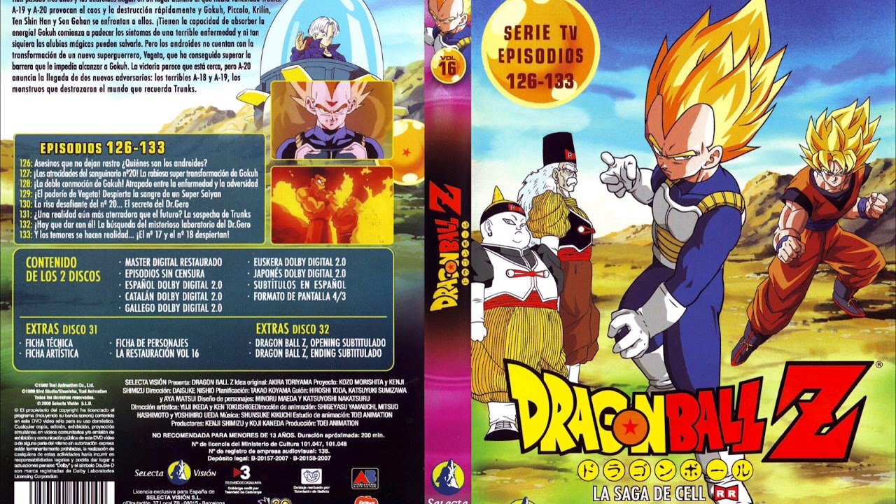 Cuáles son los episodios de Dragon Ball Z en la saga de Cell en español latino 1 cuales son los episodios de dragon ball z en la saga de cell en espanol latino