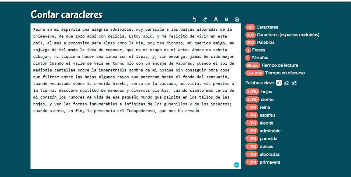 Cuántas palabras tiene este texto y cómo puedo contarlas 1 cuantas palabras tiene este texto y como puedo contarlas