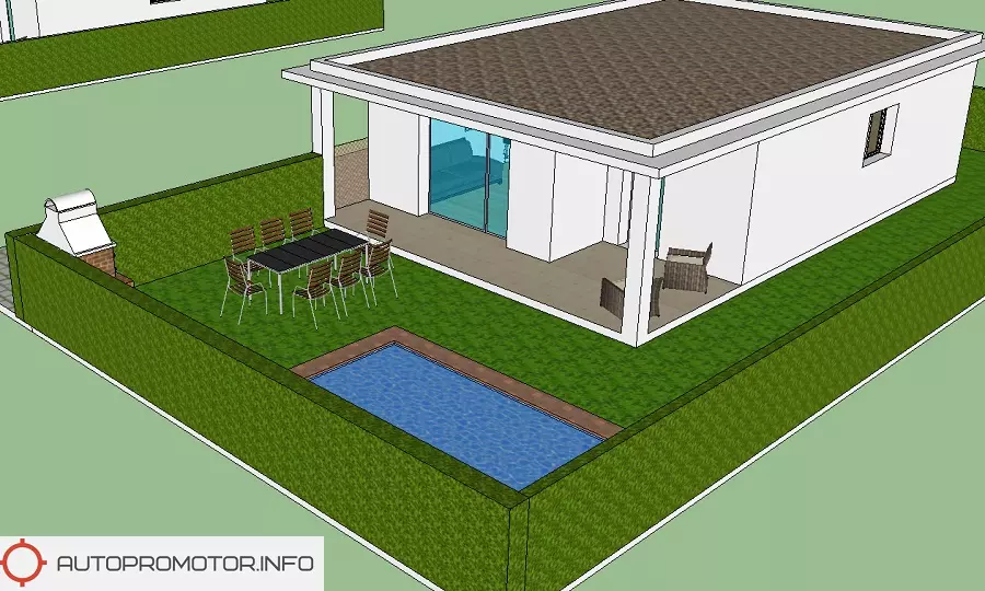 cuanto cuesta construir una casa de 100 metros cuadrados