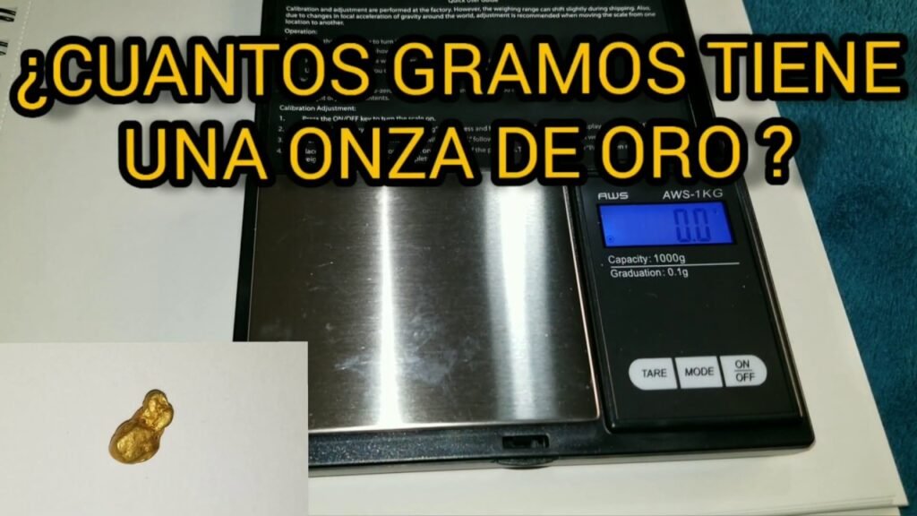 cuantos gramos tiene una onza de oro descubre la conversion