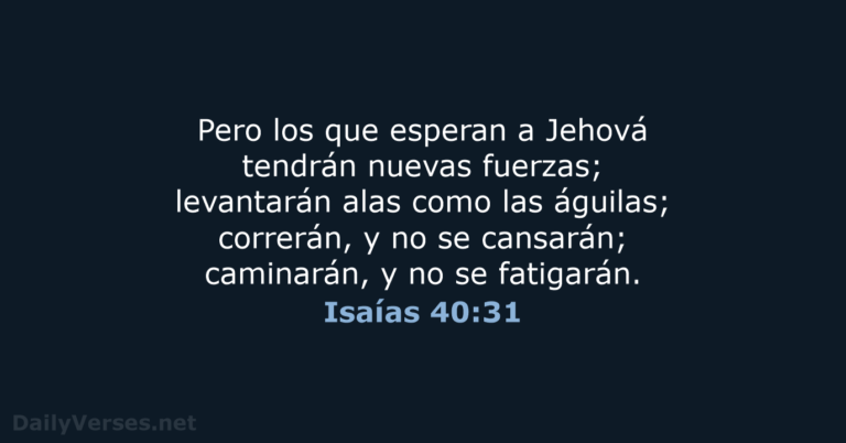 De dónde proviene la frase "levantarán alas como las águilas" 3 De dónde proviene la frase «levantarán alas como las águilas»