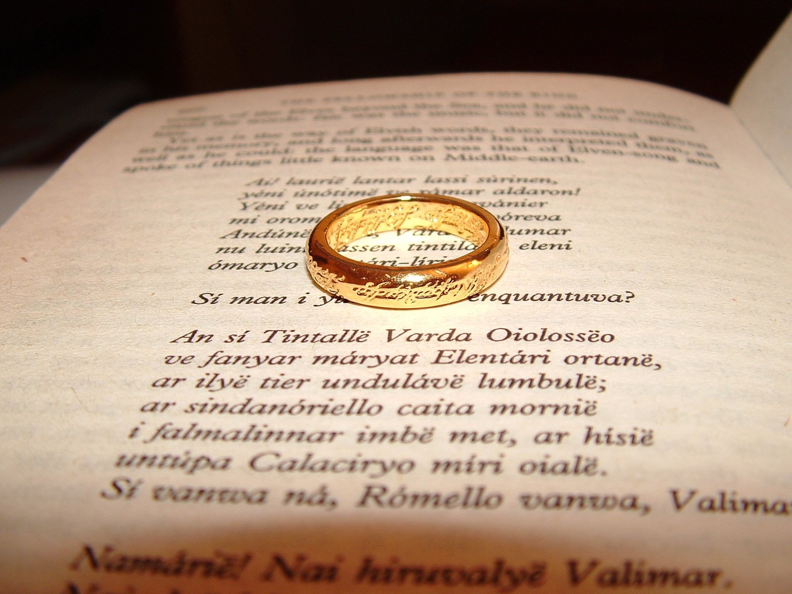 De qué trata la famosa frase "One ring to rule them all" 1 de que trata la famosa frase one ring to rule them all