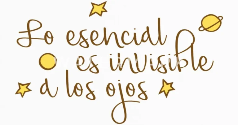 De qué trata la frase "Lo esencial es invisible a los ojos" en El Principito 2 De qué trata la frase «Lo esencial es invisible a los ojos» en El Principito