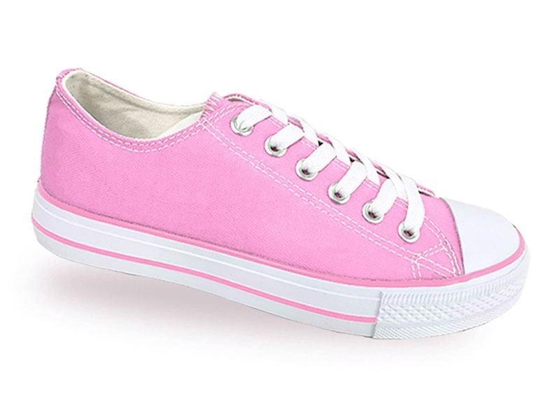 donde comprar las mejores zapatillas de lona rosa para mujer